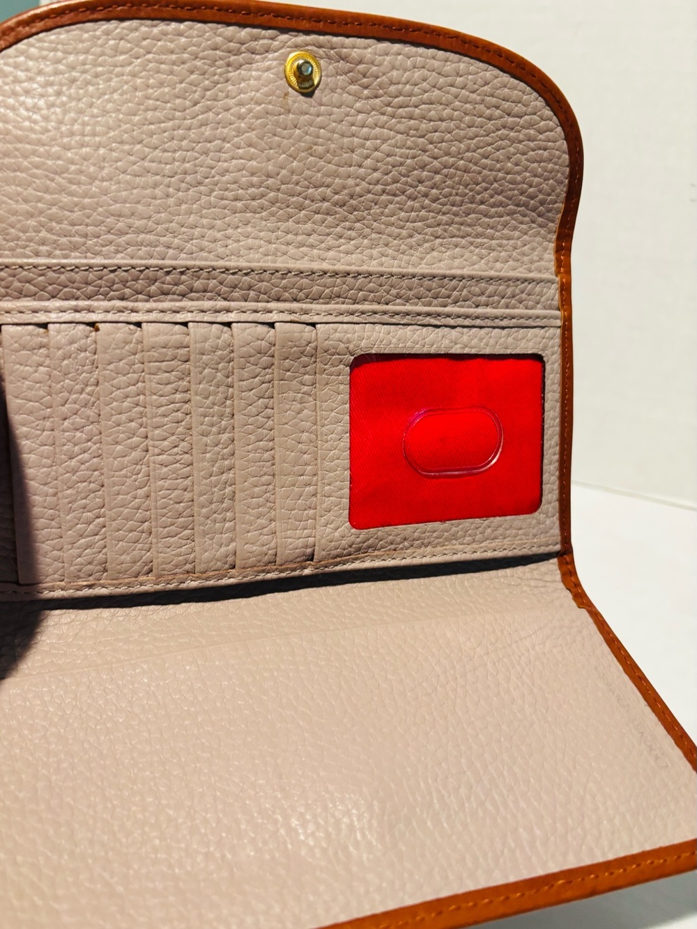 Dooney & Bourke Pebble Leather Wallet w - Picture 8 of 10